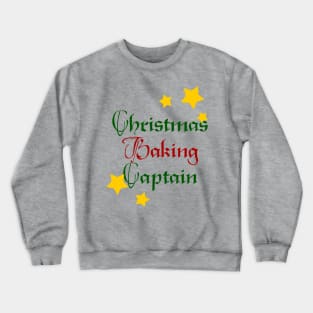 Xmas Baking Captain Crewneck Sweatshirt